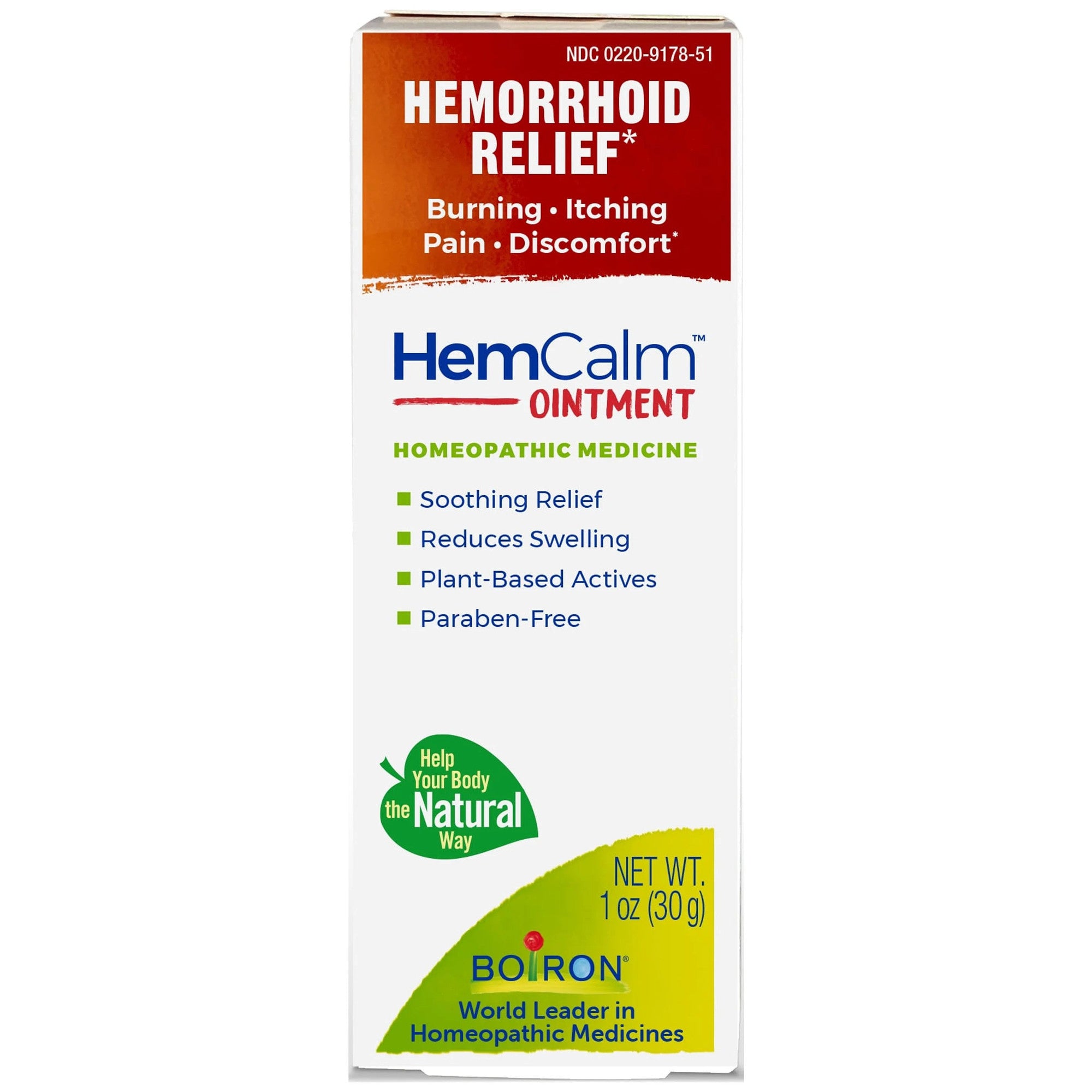 Unguent, Boiron, HemCalm, pentru Tratamentul Hemoroizilor si Leziunilor Rectale, 30gr