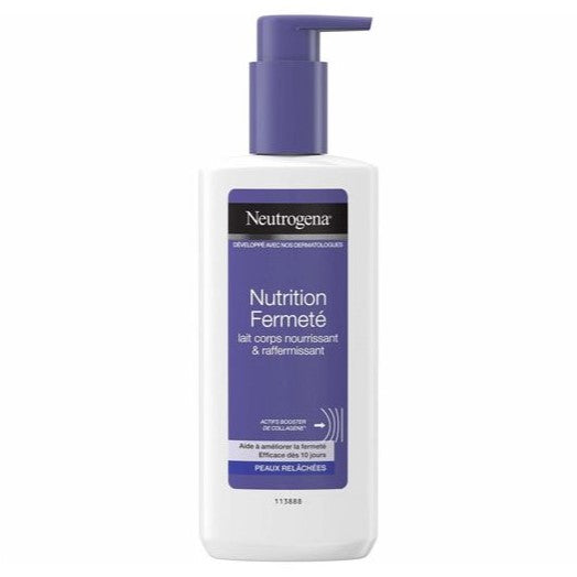 Lapte de Corp, Neutrogena, Nutrition Fermete, Ajuta la Imbunatatirea Fermitatii Pielii, cu Efect Hranitor, 250ml