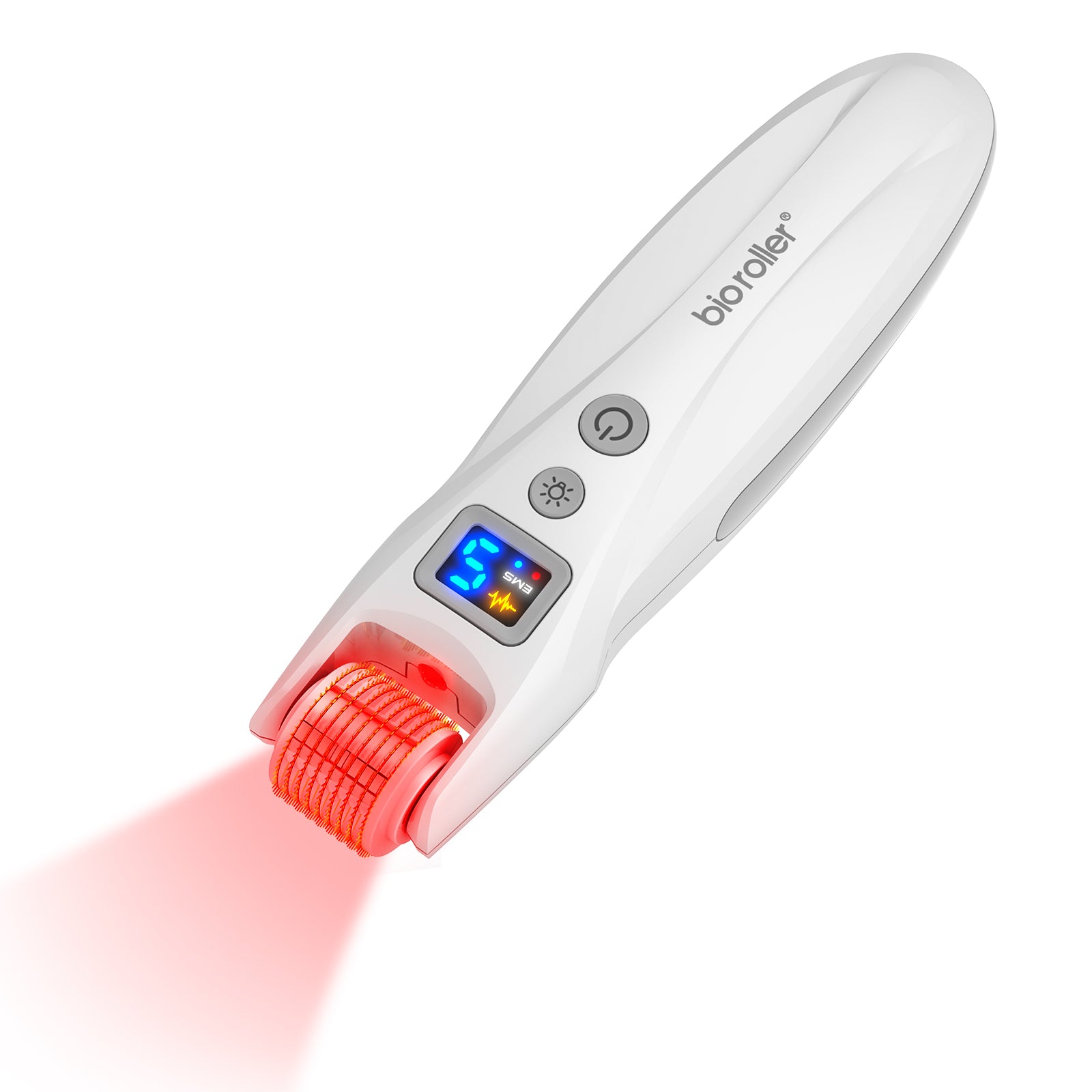 Rola Dermatologica, Dr.Pen, Bio Roller, G5 pentru Riduri, Vergeturi, Cicatrici, 540 Ace, cu Electroporare si Fototerapie, Adancime 0.50-2mm
