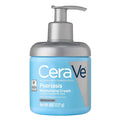 Crema de Fata, CeraVe, Psoriasis Moisturizing Cream, pentru Ameliorarea Mancarimii Pielii, impotriva Rosetii si Iritatiilor, cu Acid Salicilic si Uree, fara Parfum, 227ml