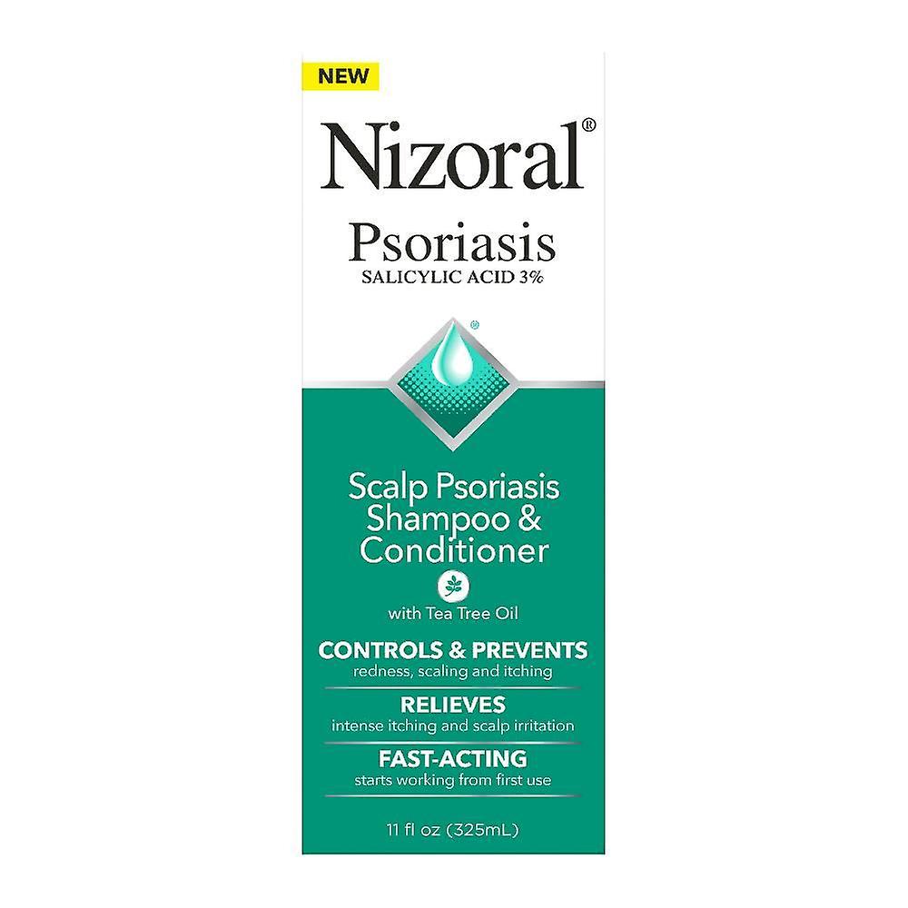 Sampon si Balsam 2 in 1, Nizoral, Tratament impotriva Neurodermatitei si Psoriazisului, cu Acid Salicilic 3%, 325ml
