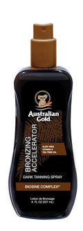 Gel spray accelerator bronzer, Australian Gold, Dark Tanning (AGCB175), 237 ml