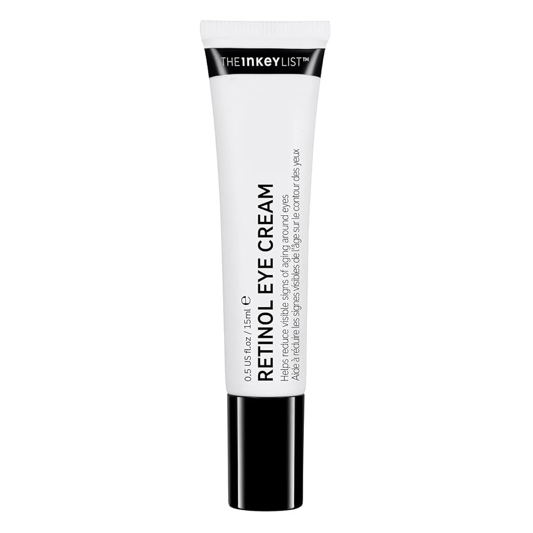 Crema de Ochi, Inkey List, Retinol, Efect Anti-Imbatranire impotriva Ridurilor, Cearcanelor si Pungilor, 15ml