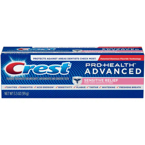 Pasta de Dinti, Crest, Pro-Health, Advanced Sensitive, Enamel Shield, 99gr