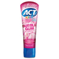 Pasta de Dinti pentru Copii, Act, Bubble Gum Blowout, Aroma Guma de Mestecat, Varsta 2+ ani, cu Fluor, 130gr