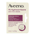 Cremă anti-mâncărime, Aveeno, Maximum Strength, Hidrocortizon 1%, 1 oz (28 g)