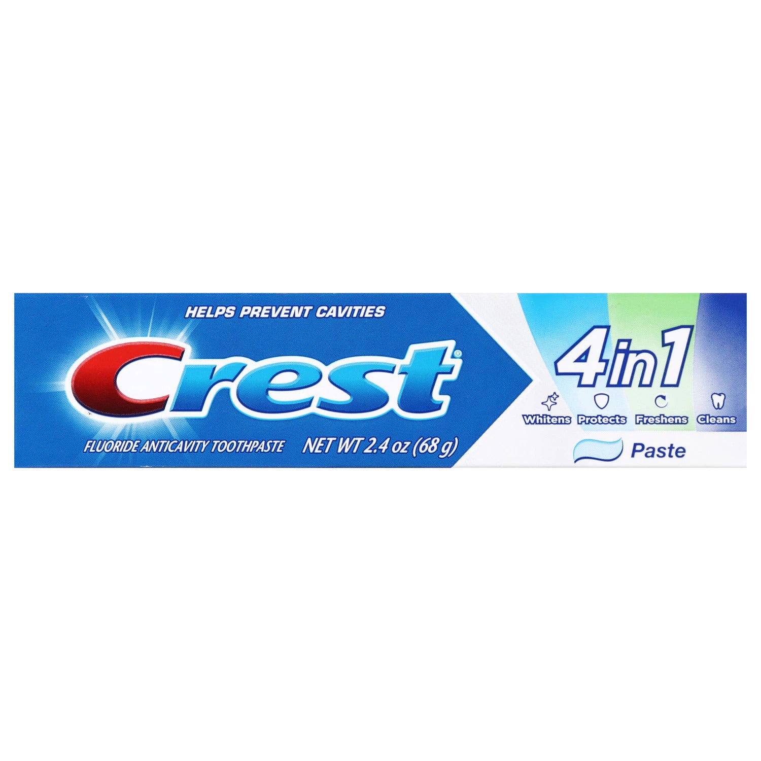 Pasta de Dinti, Crest, 4 in 1, Multi-Protectie si Albirea Dintilor, 68gr