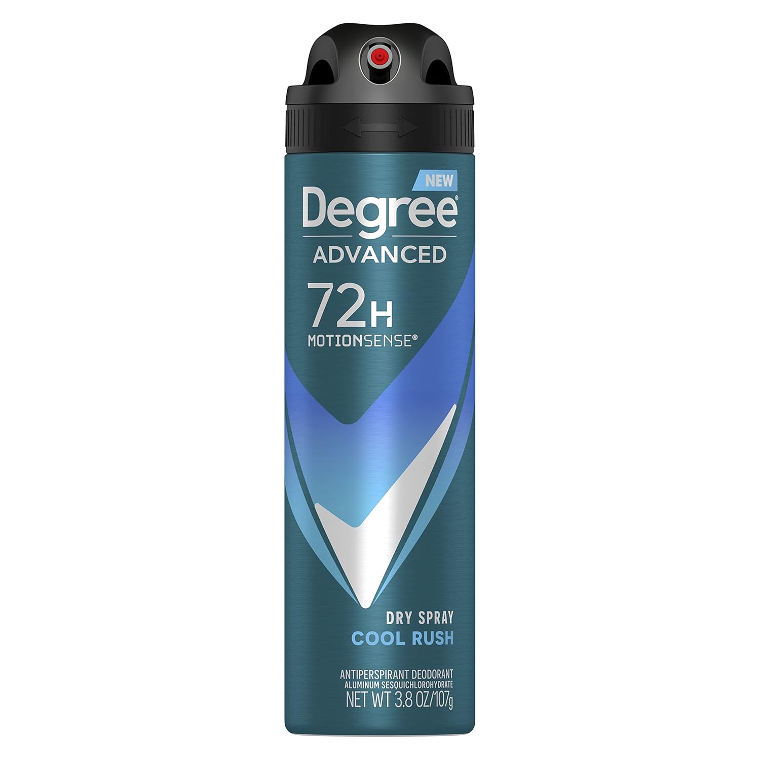 Deodorant spray, Degree, Cool Rush, MotionSense, Antiperspirant, Protecție 72 h, 108 g