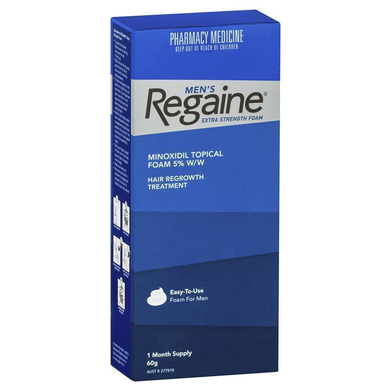 Spuma pentru Cresterea Parului, Johnson & Johnson, Regaine, Minoxidil 5%, Tratament pentru 1 Luna, 60ml