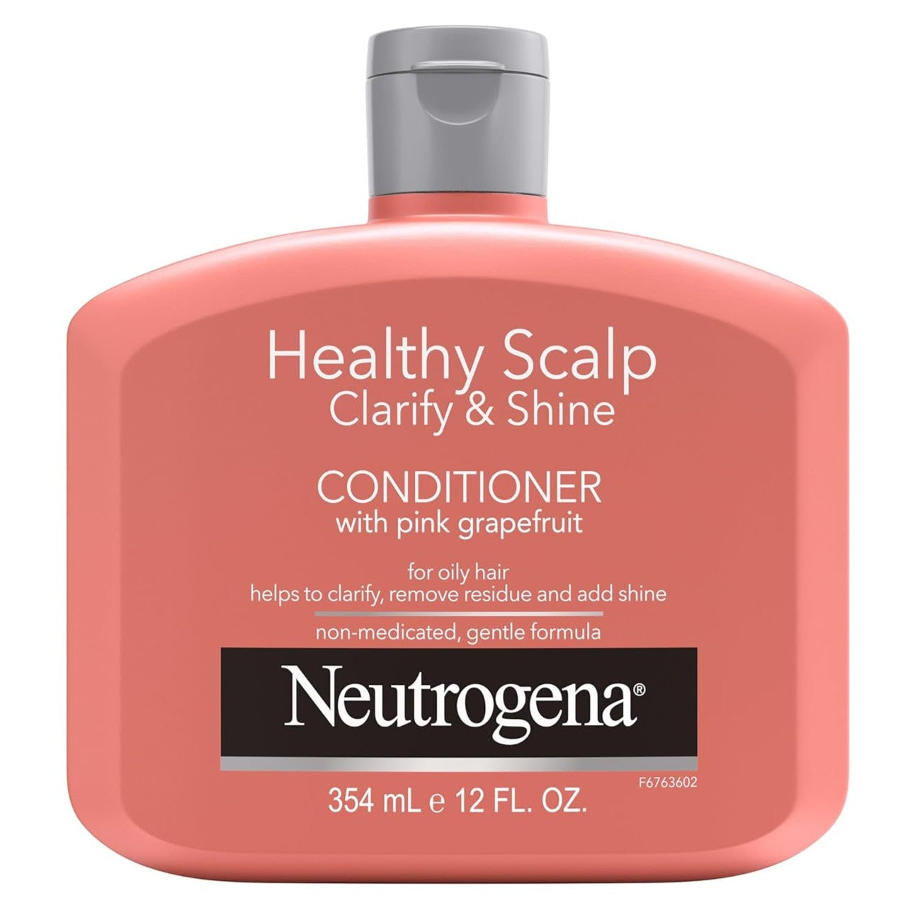 Balsam de Par, Neutrogena, Healthy Scalp, Clarify & Shine, cu Grapefruit Roz, Ajuta la Eliminarea Reziduurilor, Pentru Par Gras, 354ml