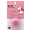 Balsam de Buze, EOS, Strawberry Sorbet, Efect Reparator si Hidratant, SPF15, Aroma Capsuni, 7gr