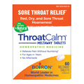 Medicament Homeopatic, Boiron, ThroatCalm, Tratament Durere in Gat, Raguseala, Laringita, 60 tablete