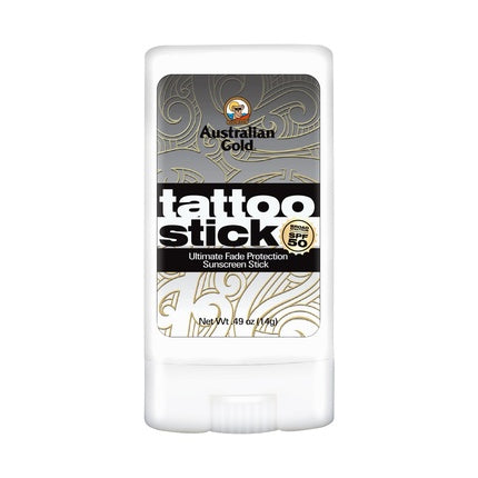 Stick Protecție Solară, Australian Gold, Tattoo SPF 50, Protecție Solară, Protecție Tatuaje, Aplicare Precisă, 14 g