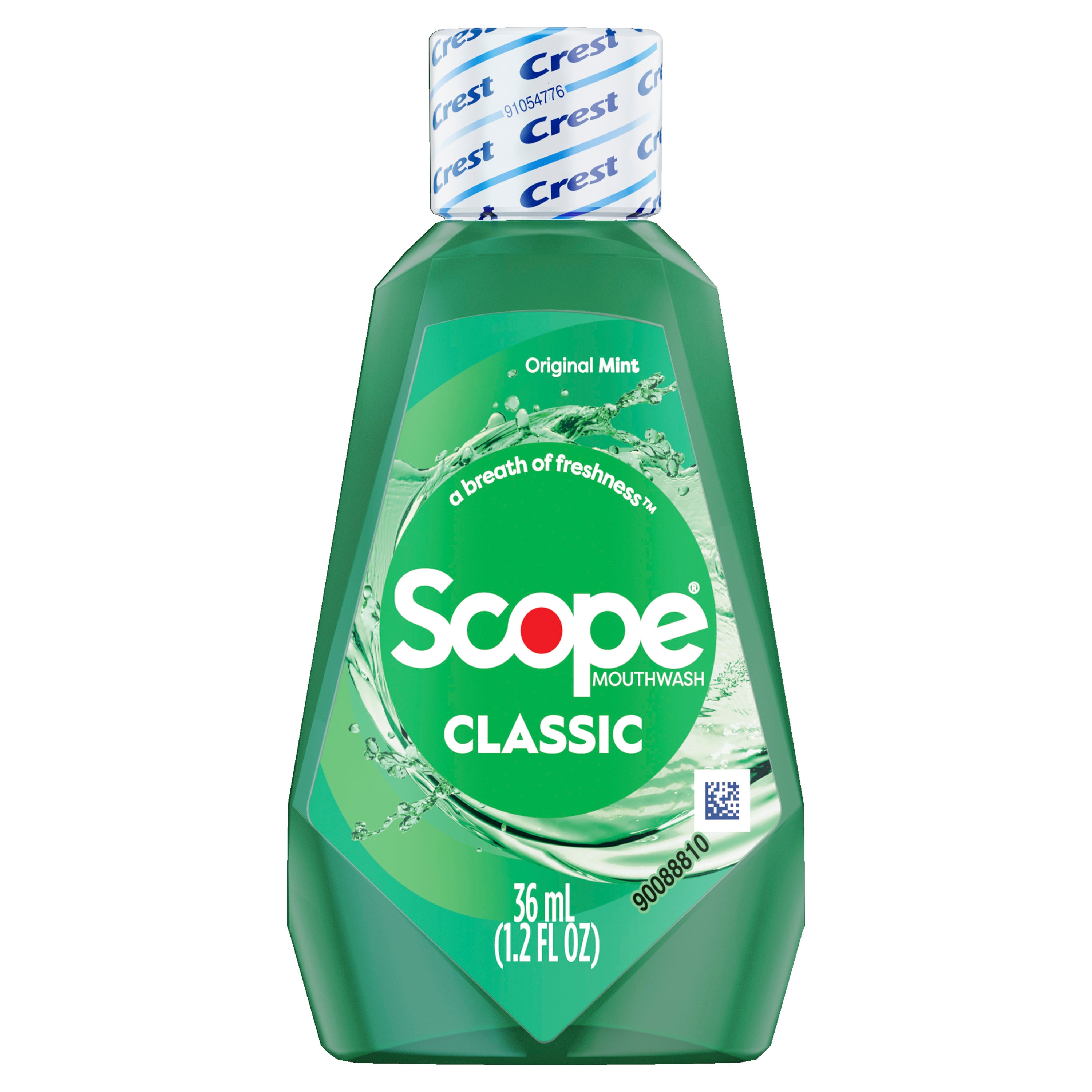 Apa de Gura, Crest Scope Classic, Aroma Puternica de Menta, cu CPC, 36ml