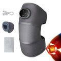 Aparat Masaj, GREENOVIVE®, pentru Genunchi si Umeri, cu Incalzire Reglabila si Vibratii, pentru Relaxare si Ameliorarea Durerilor, Curele Extensibile, 3 Nivele de Intensitate, Fara fir, Culoare Gri