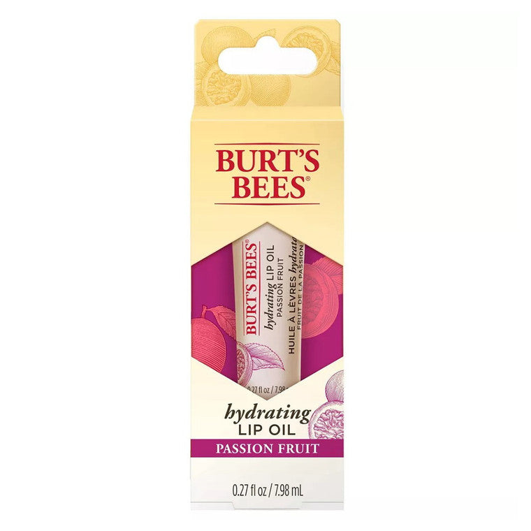 Ulei de buze, Burt's Bees, Terapie de hidratare, Ulei din fructul pasiunii, Reduce liniile fine și ridurile, 7.98 ml