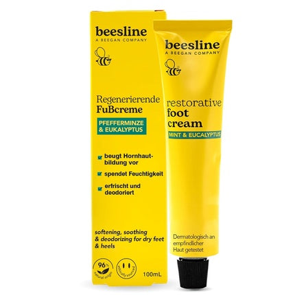 Cremă Reparatoare, Beesline, Mentă și eucalipt, Calmantă și reparatoare, Confort imediat, 50 g