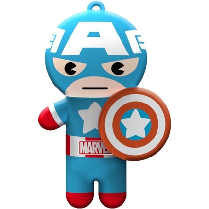 Balsam de Buze, Lip Smacker, Marvel Captain America, Hidratare, Protecție Buze, Accesoriu Breloc, 4 g