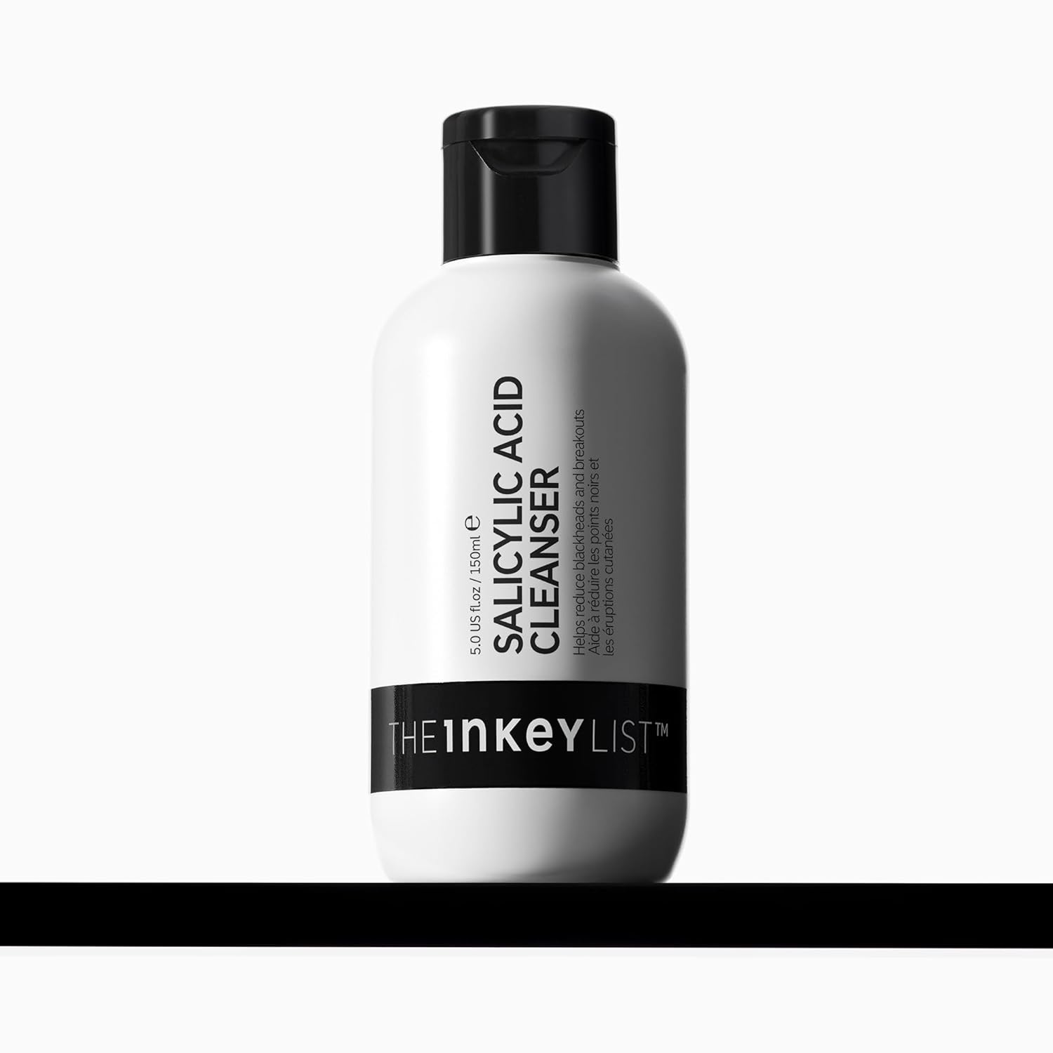 Cleanser față, The INKEY List, Salicylic Acid Cleanser, Acid salicilic 2%, 150 ml