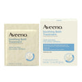 Tratament calmativ baie, Aveeno, Single Use Packets, Piele uscată & mâncărime, 8 pliculețe x 42 g