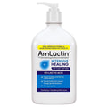 Lotiune de Corp, AmLactin, Intensive Healing, pentru Piele Extrem de Uscata si Aspra, cu Actiune Exfolianta si Hidratanta, cu Acid Lactic 15% si Ceramide, fara Parfum, 225gr
