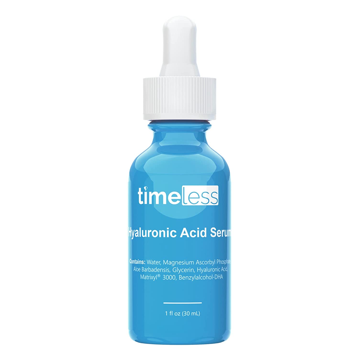 Ser Ingrijire Fata, Timeless, cu Acid Hialuronic, Matrixyl si Vitamina C, Efect Anti-Imbatranire, 30ml