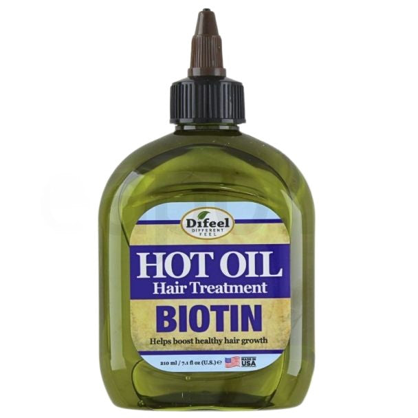 Tratament ulei cald, Difeel, Biotin, Fortifiere, Hrănire, Strălucire, 210 ml