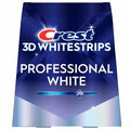 Set 20x Benzi Albirea Dintilor, Crest, 3D White, Professional White, 10% Concentratie, Tratament 20 zile, 45 min, Nivel Albire 20