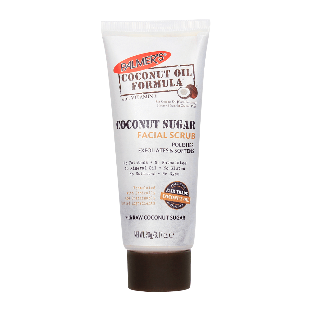 Scrub Exfoliant Pentru Fata, Palmer's, Coconut Sugar Facial Scrub, Exfoliaza Delicat, Revitalizeaza Tenul, 90 g