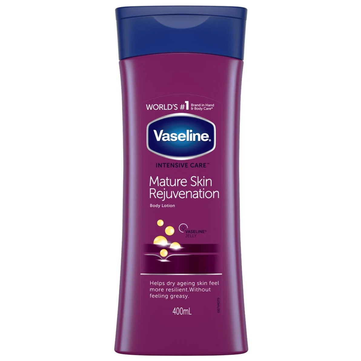 Lotiune de Corp, Vaseline, Mature Skin Rejuvenation, Efect Hidratant si Anti-Imbatranire, 400ml
