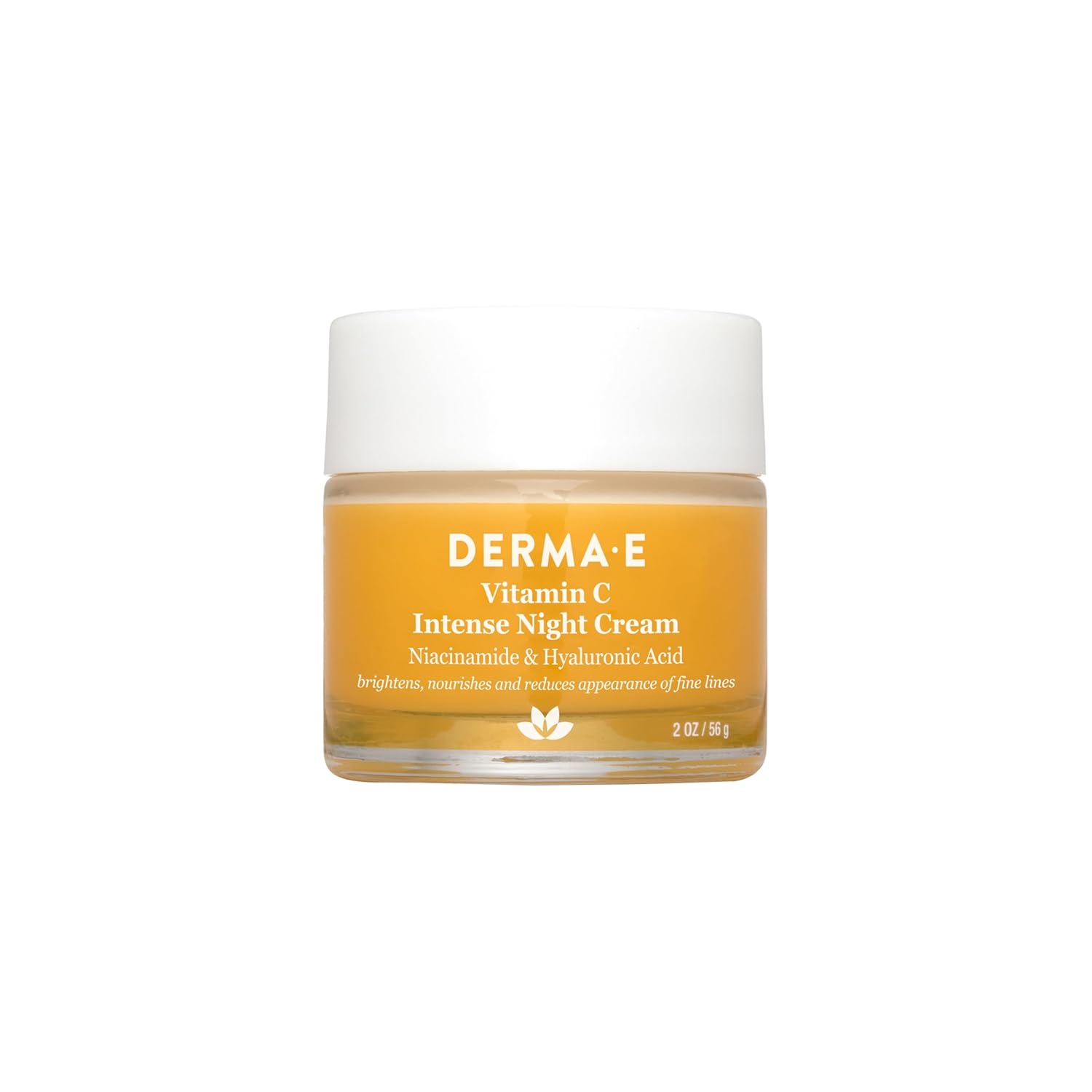Cremă de noapte, Derma E, Vitamin C Intense, Iluminare, Hidratare, Ten radiant, 57 g