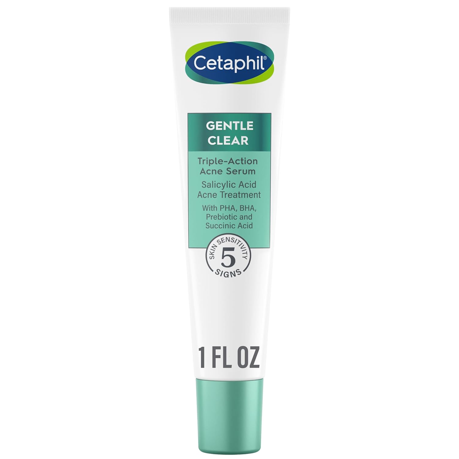 Ser pentru Fata, Cetaphil, Gentle Clear, Contribuie la Curatarea si Prevenirea Eruptiilor Acneice, cu Acid Salicilic, 30ml