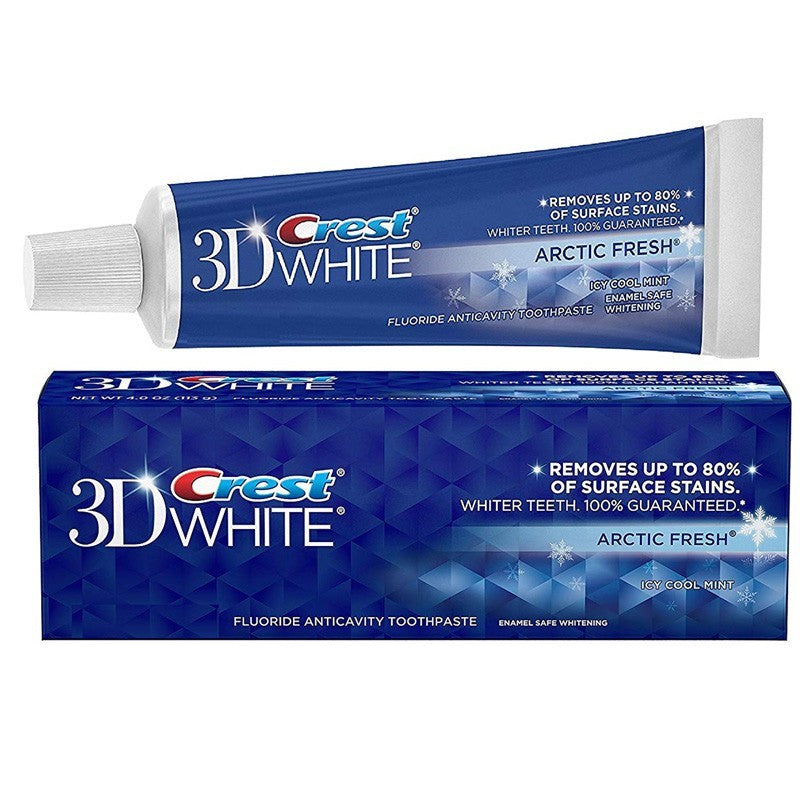 Pasta de Dinti, Crest, 3D White, Arctic Fresh, Respiratie Proaspata, 153gr