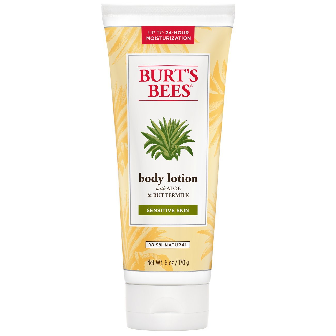 Lotiune de Corp, Burt's Bees, Aloe & Buttermilk, Efect de Hidratare Intensiva, pentru Piele Uscata si Sensibila, 170gr