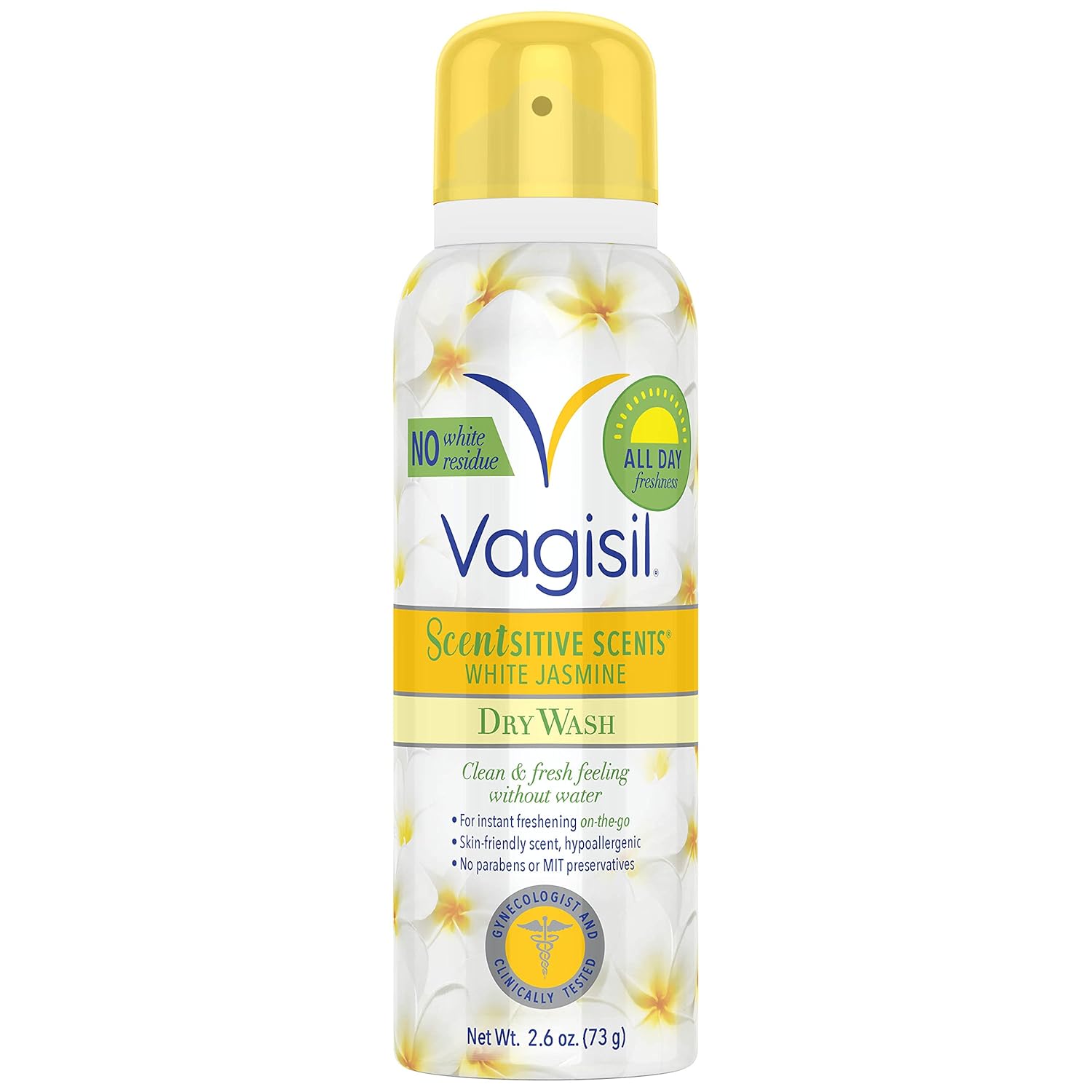 Spray Deodorant Feminin, Vagisil, Scentsitive Scents, Fără Parabeni, Testat de Ginecologi, 74g
