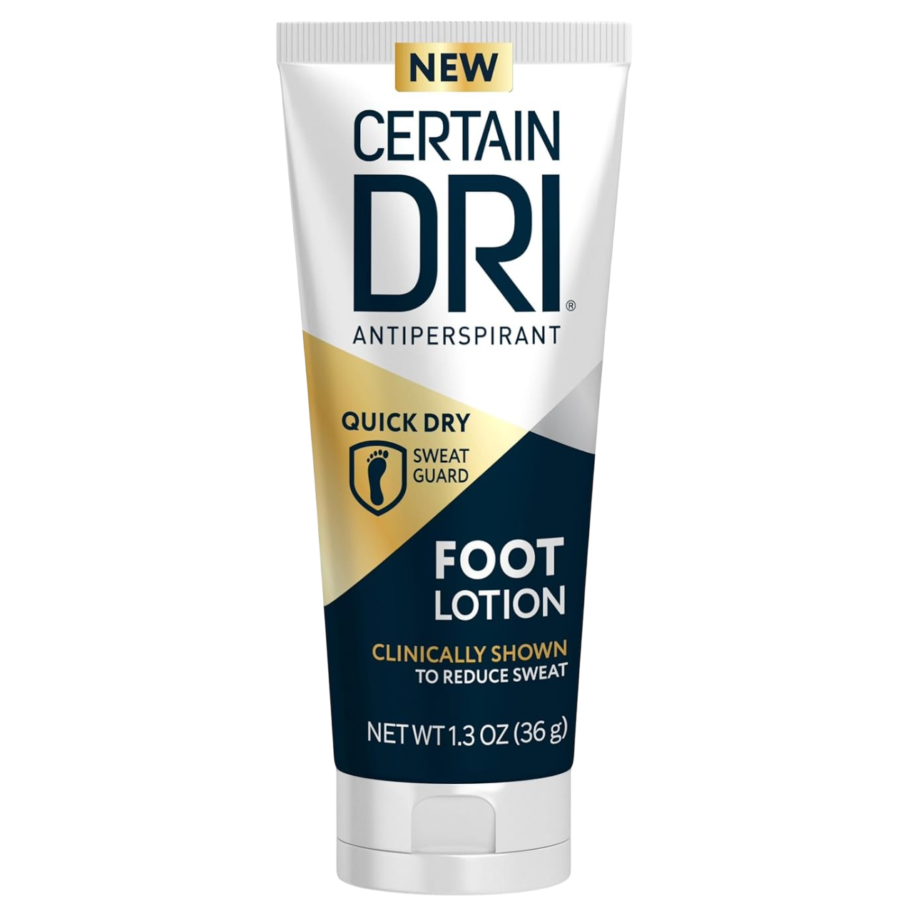 Lotiune Antiperspiranta pentru Picioare, Certain Dri, pentru Tratarea Transpiratiei Excesive, Formula Non-Grasa, 36gr