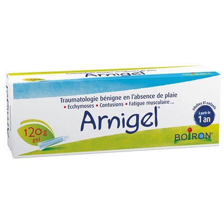 Gel, Boiron, Arnigel, Tratament Homeopat impotriva Ranilor, Arsurilor, Fisurilor si Crapaturilor Pielii, 120gr