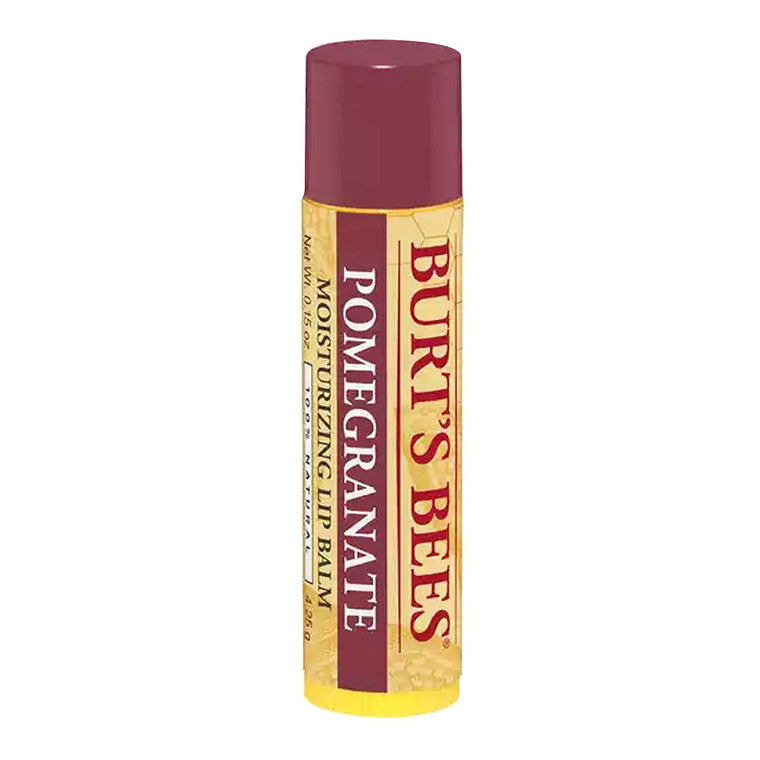 Balsam buze, Burt's Bees, Pomegranate, Bogat în antioxidanți, Hidratare naturală, Buze moi, 4.25 g