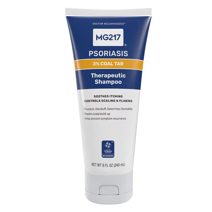 Sampon, MG217, USA, Tratament Psoriazis, Dermatita Seboreica, Matreata, cu Gudron 3%, 240ml