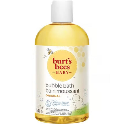 Spumă de baie bebe, Burt's Bees Baby Bee, Bubble Bath, Curățare Delicată, Spumare Blândă, Pentru Piele Sensibilă, 350 ml