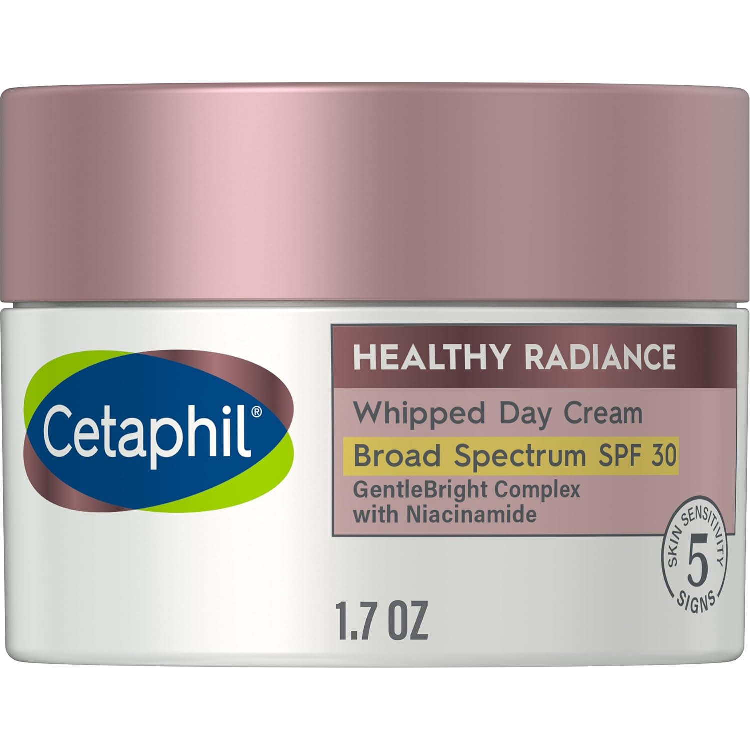 Crema de Fata, Cetaphil, Healthy Radiance, Efect Hidratant cu Niacinamida si Antioxidanti, SPF 30, 48gr