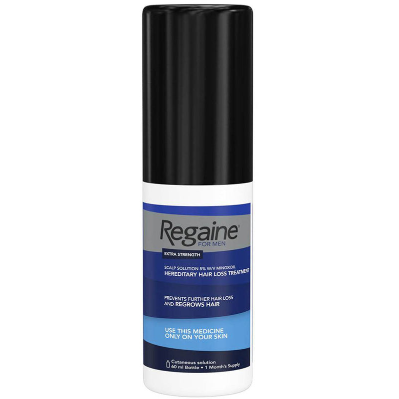 Solutie pentru Cresterea Parului, Johnson & Johnson, Regaine, Minoxidil 5%, Pulverizator Inclus, 1x 60ml