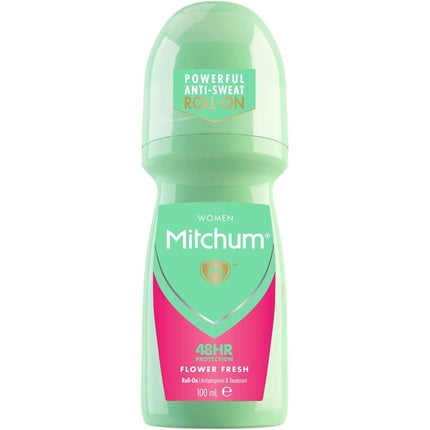 Deodorant Antiperspirant, Mitchum Women, Flower Fresh, Protecție 48h, Parfum floral, 100 g