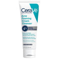 Crema de Spalare, CeraVe, Acne Foaming Cream Wash, pentru Piele Predispusa la Acnee, cu Peroxid de Benzoil 4%, 150ml