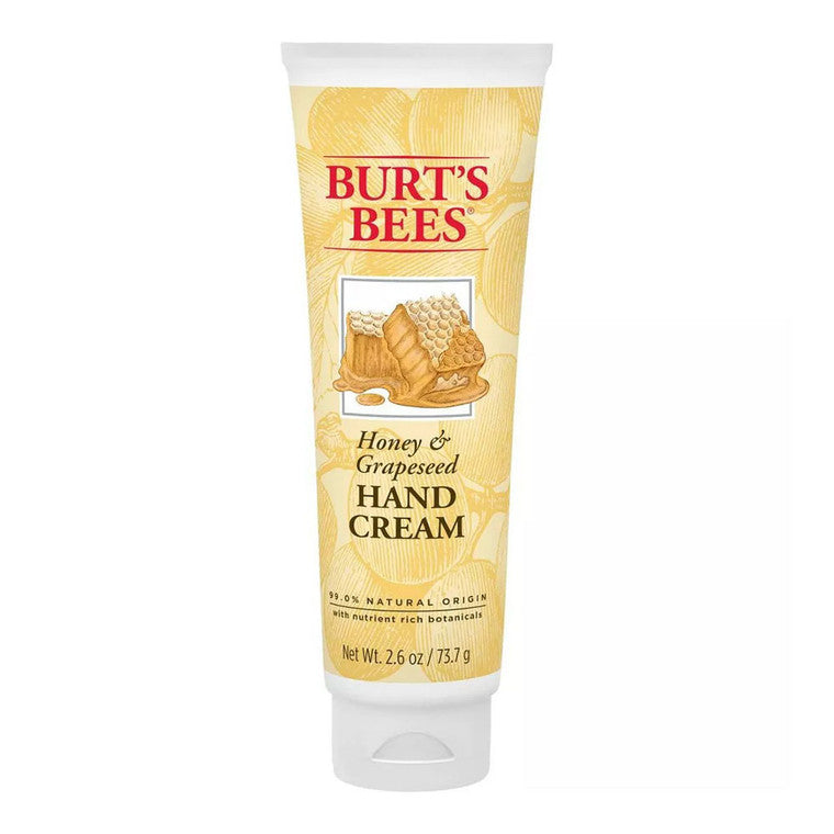 Cremă de mâini, Burt's Bees, Honey & Grapeseed Oil, Hrănește & înmoaie, 73.7 g