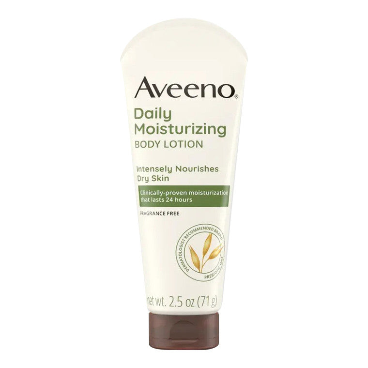 Loțiune corp, Aveeno, Daily Moisturizing, Hidratează & protejează, Extract de ovăz, 71 g