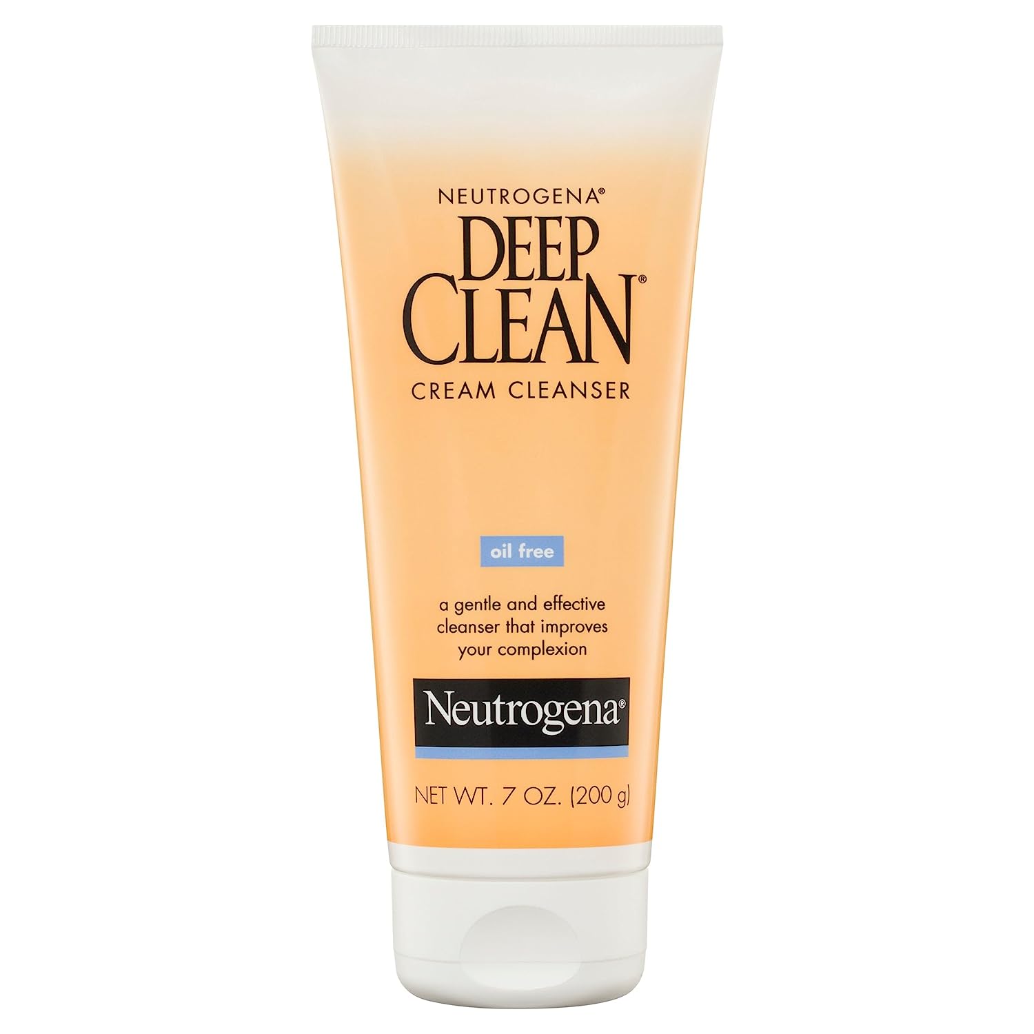 Crema de Curatare, Neutrogena, Deep Clean, Demachiaza, Curata si Hidrateaza, cu Acid Beta Hidroxi, fara Ulei, 200gr