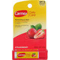 Balsam de buze, Carmex, Daily Care, Aromă căpșuni, SPF 15, Protecție solară, Hidratare, 4.25 g
