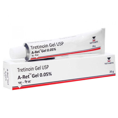 Gel, A-Ret, Menarini, Anti-Rid, Anti-Acnee, Tretinoin 0.05%, Tub 20gr