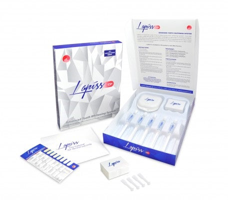 Kit Albirea Dintilor, Lapiss, Maxi, Menta, 5x Seringi 3ml, 16% Peroxid Carbamida, Mulaje Incluse